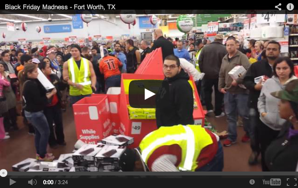 Black Friday Chaos - The Texas Version. Black Friday Chaos - The Texas Version.